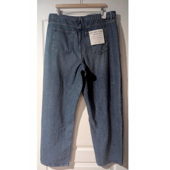 Good American | Good Barrel Relaxed Jeans Indigo740 - Picture 7 of 14